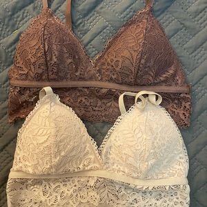 Brand new Lacey bras